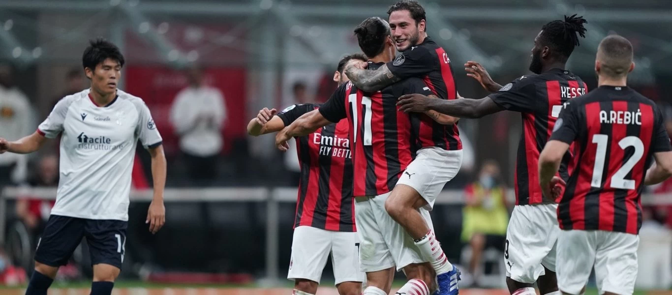 Μίλαν - Σαμπντόρια 2-0: Ασταμάτητος ο 38χρονος Ζ.Ιμπραΐμοβιτς χάρισε τη νίκη στην ομάδα του